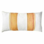 Linen Stripe 12x24 Decorative Pillow Kevin O'Brien Gold Beige 