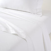 Yves Delorme Athena F/Q Flat Sheet Bedding Style Yves Delorme Blanc 