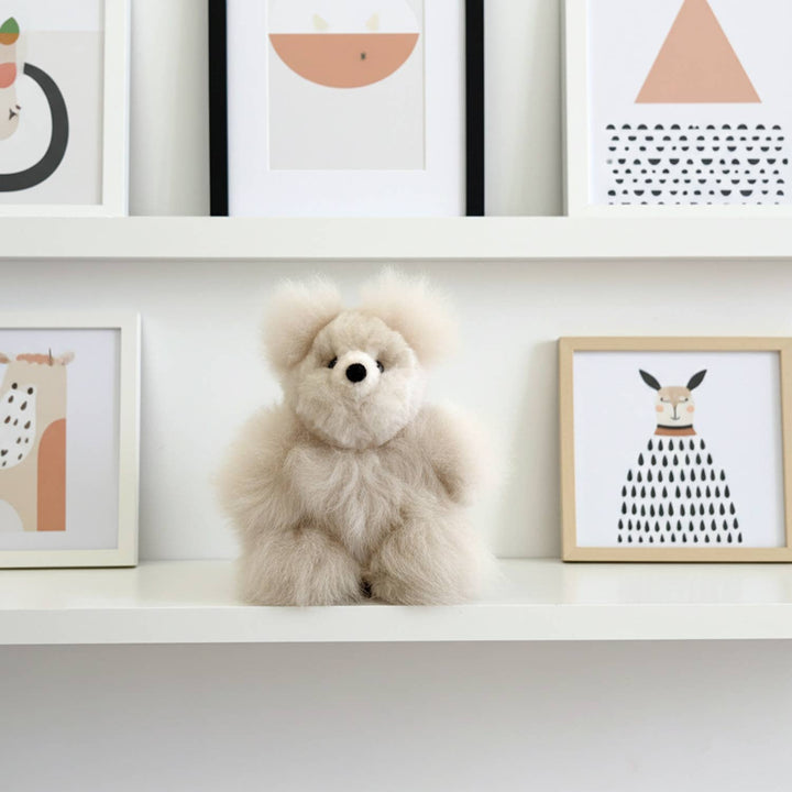 7" Micro Alpaca Stuffed Animal - Bear Shupaca Alpaca 