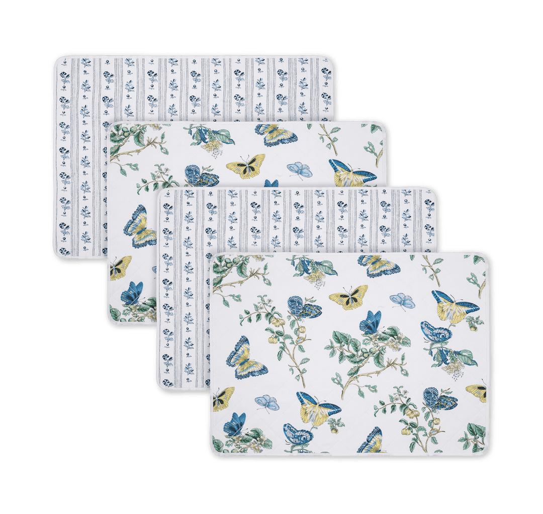 Reversible Quilted Placemat- Set of 4