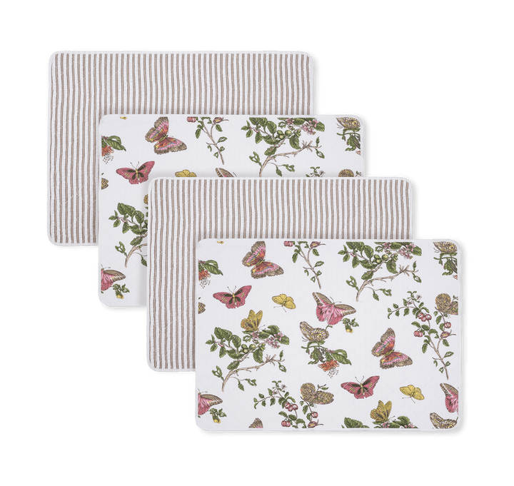 Reversible Quilted Placemat- Set of 4