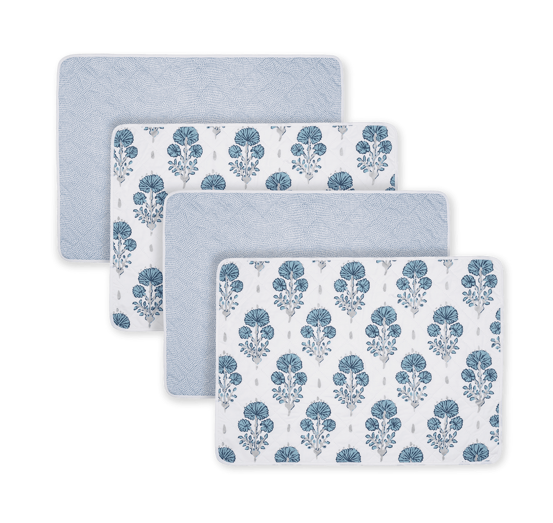 Reversible Quilted Placemat- Set of 4
