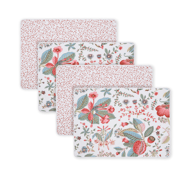 Reversible Quilted Placemat- Set of 4