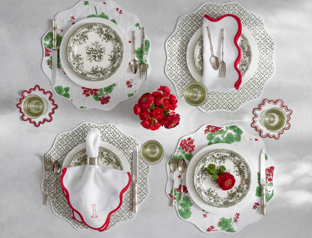 Reversible Quilted Placemat- Set of 4