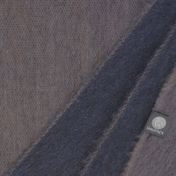 Alpaca Double Sided Throw - Toffee Breeze Shupaca Alpaca 