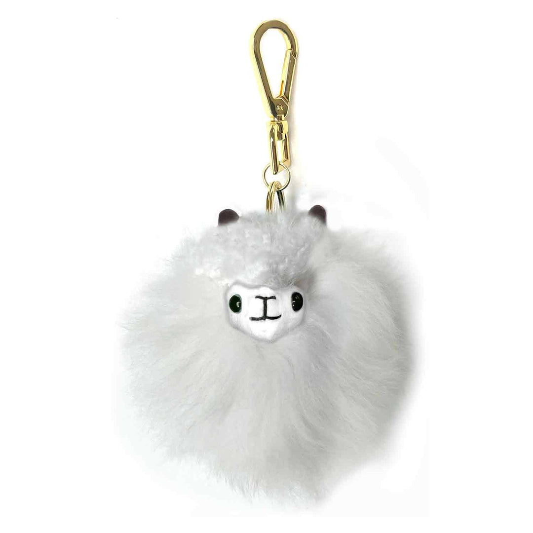 Alpaca Keychains | White Shupaca Alpaca 