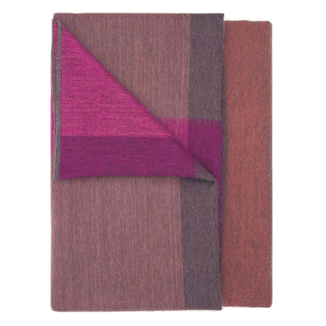 Alpaca Throw Blanket - Sunset Shupaca Alpaca 