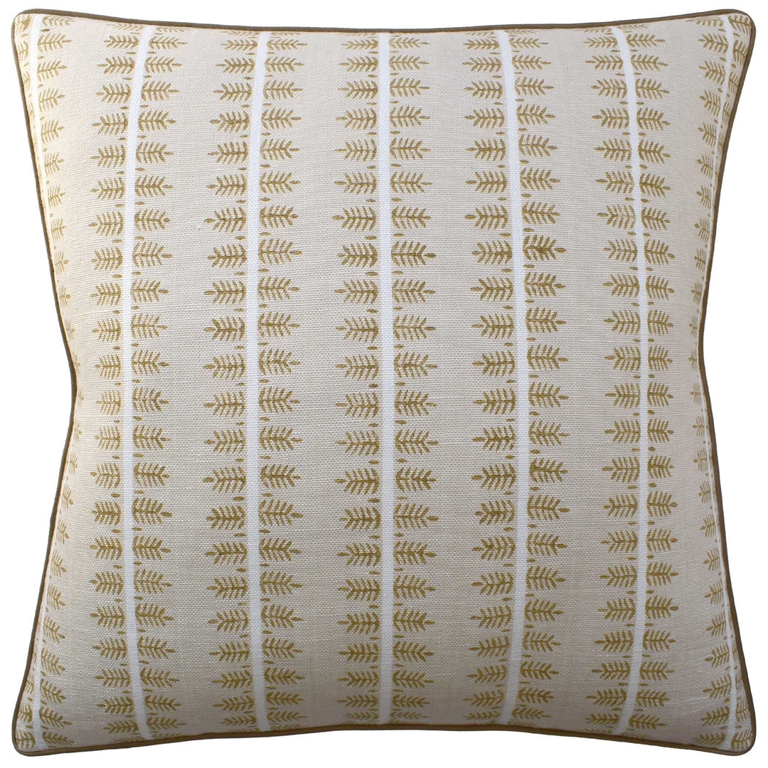 Alva Linen Decorative Pillow Ryan Studio 22x22 