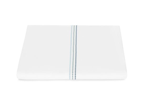 Amara Triple Pearl Duvet Cover Bedding - Duvet Covers Matouk Hazy Pool Twin 