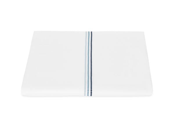 Amara Triple Pearl Duvet Cover Bedding - Duvet Covers Matouk Sailor Blue Twin 