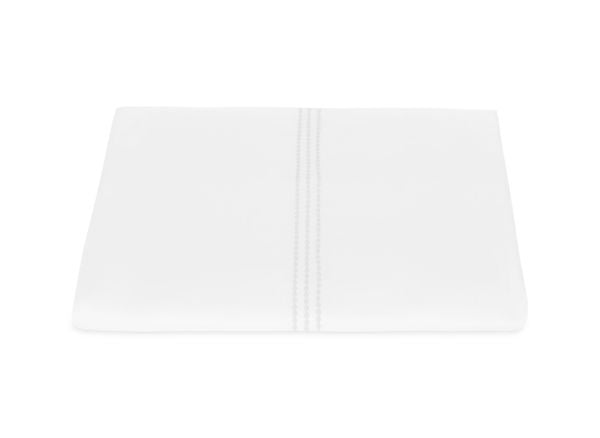 Amara Triple Pearl Duvet Cover Bedding - Duvet Covers Matouk White Twin 