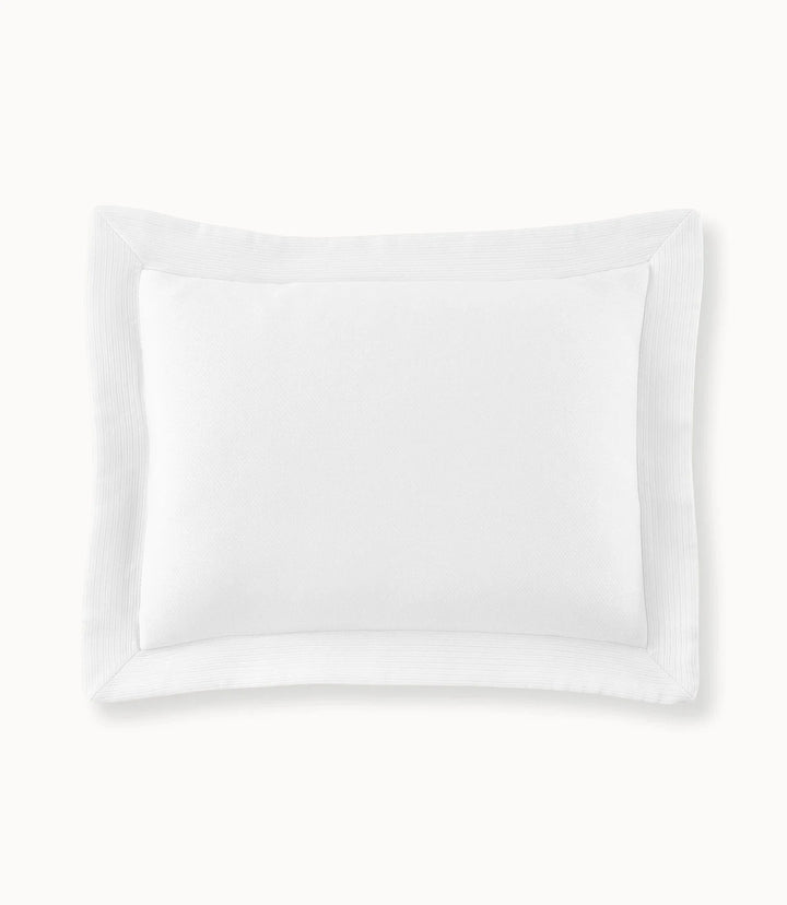 Angelina Sham Bedding Style Peacock Alley White Euro 