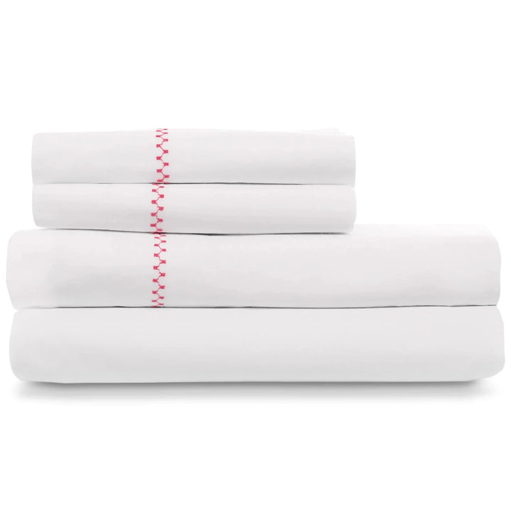 Anketi Organic Sheet Set Bedding Style John Robshaw Azalea Twin/Twin XL 