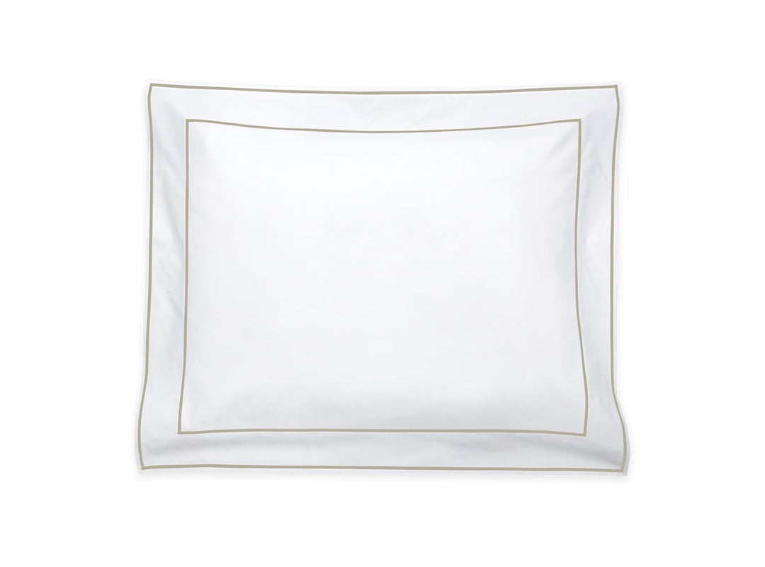 Ansonia Sham Bedding Style Matouk Almond Boudoir 