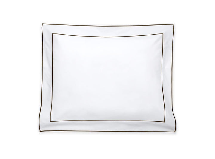 Ansonia Sham Bedding Style Matouk Mocha Boudoir 