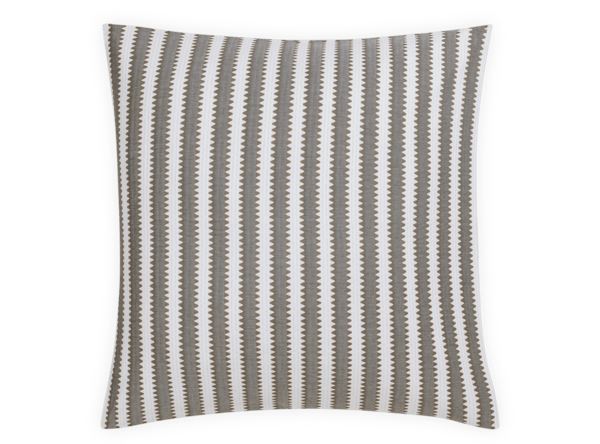 Apollo Stripe Euro Sham Bedding Matouk Comet 