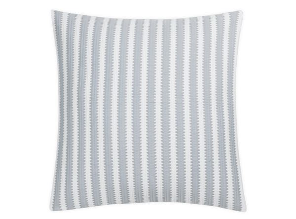 Apollo Stripe Euro Sham Bedding Matouk Dove 