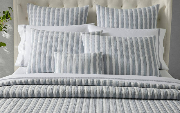 Apollo Stripe Full/Queen Coverlet Bedding Matouk 