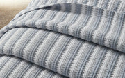 Apollo Stripe Full/Queen Coverlet Bedding Matouk 