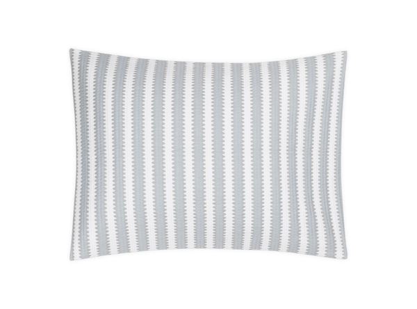 Apollo Stripe King Sham Bedding Matouk Dove 