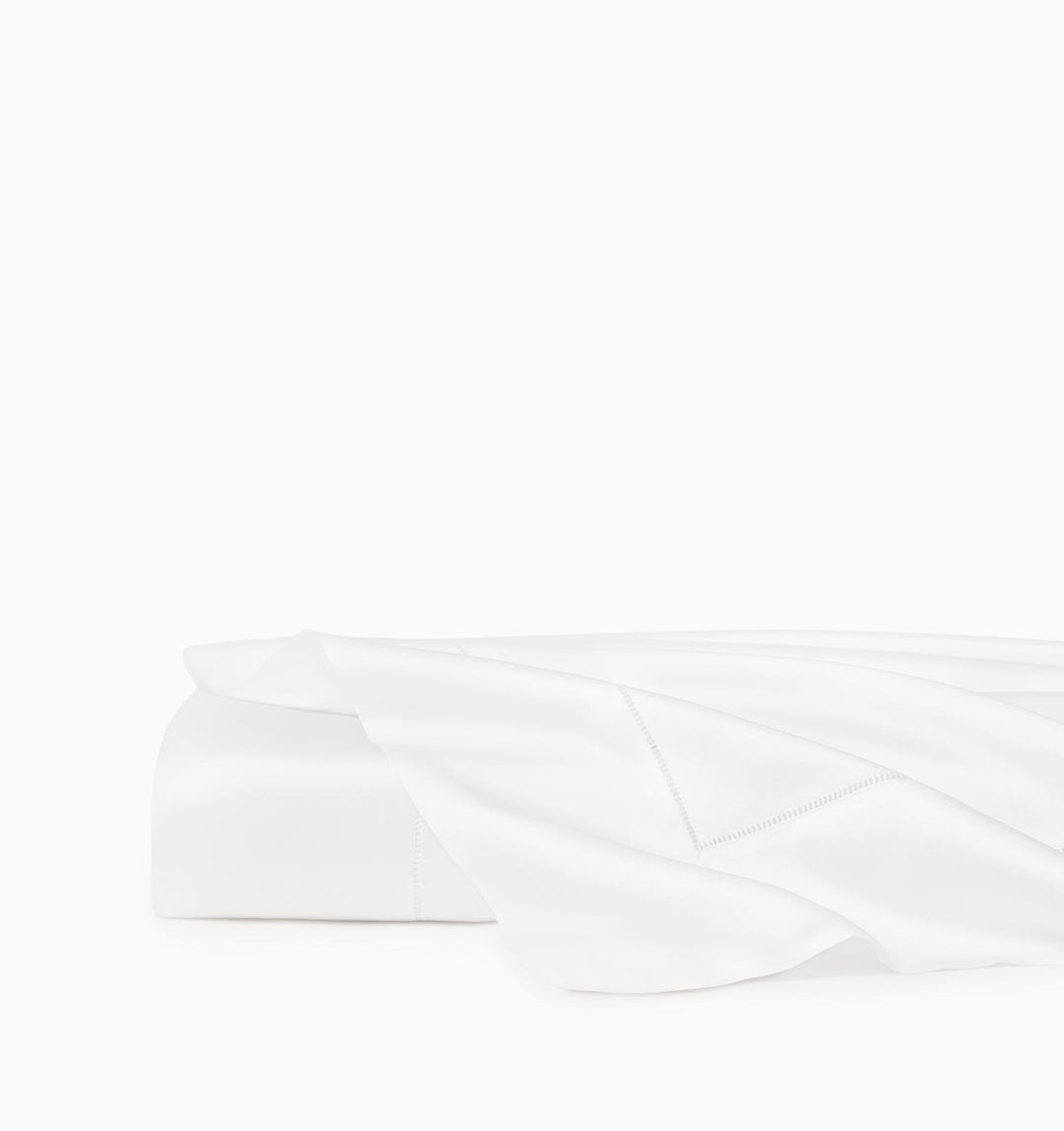 Ariel Duvet Cover Bedding Style Sferra White Full/Queen 