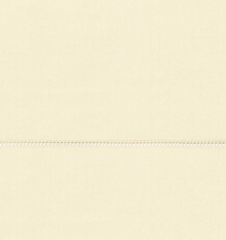 Ariel Fitted Sheet Bedding Style Sferra Parchment Full 