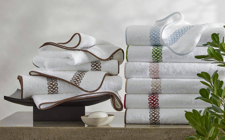 Astor Braid Towel Bath Linens Matouk 