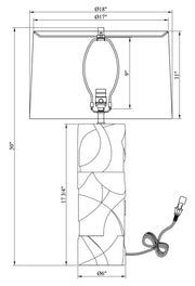 Atlas Table Lamp Lighting Flow Decor 