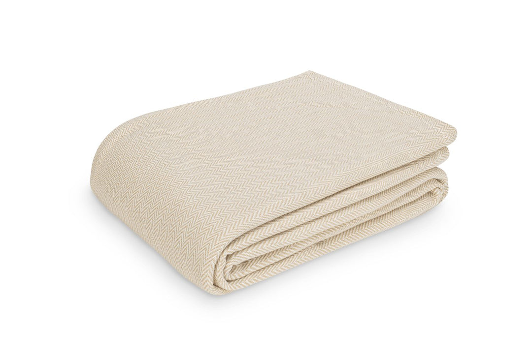 Avalon Blanket Bedside Manor Queen Champagne 