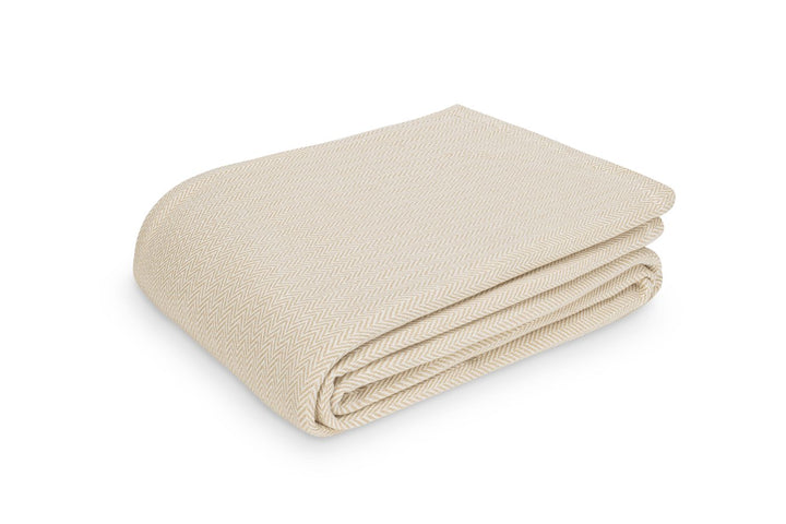Avalon Blanket Bedside Manor Queen Champagne 