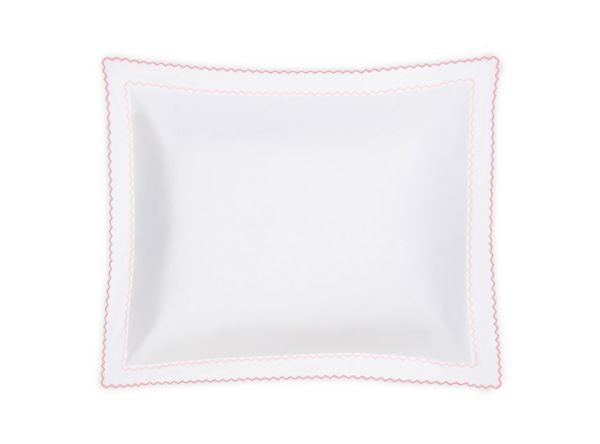 Axel Sham Bedding Style Matouk Pink Boudoir 