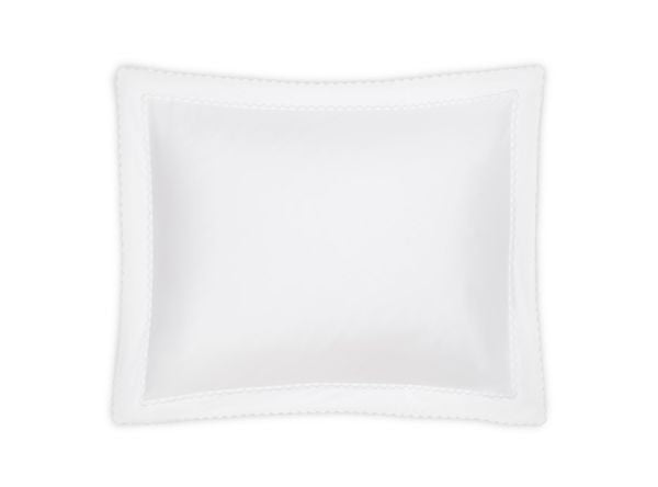 Axel Sham Bedding Style Matouk White Boudoir 