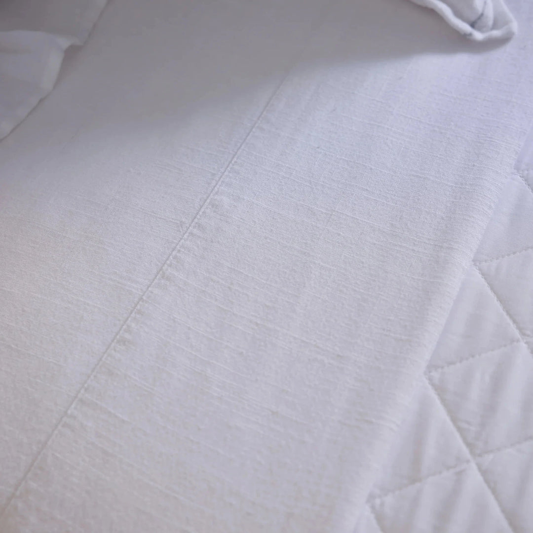 Bamboo Linen Pillowcases Bedding Style Pom Pom at Home 