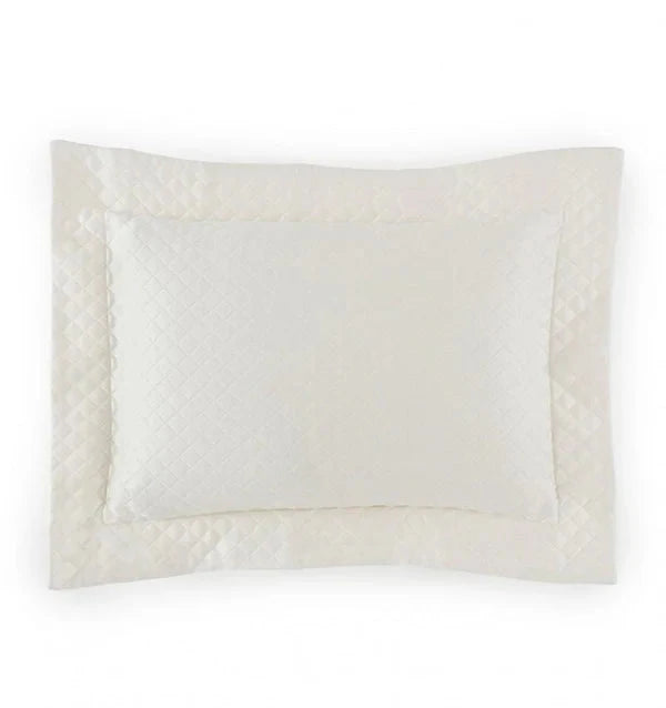 Bari Sham Bedding Style Sferra Ivory Boudoir 