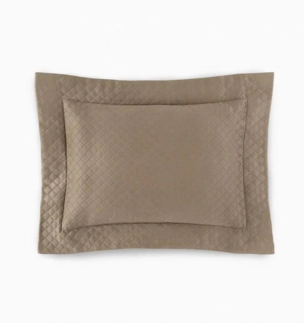 Bari Sham Bedding Style Sferra Taupe Boudoir 