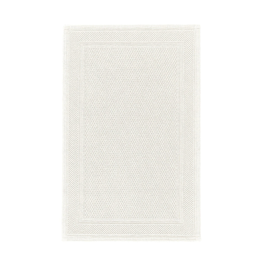 Bee Waffle Mat 20x31 Bath Linens Graccioza Snow 