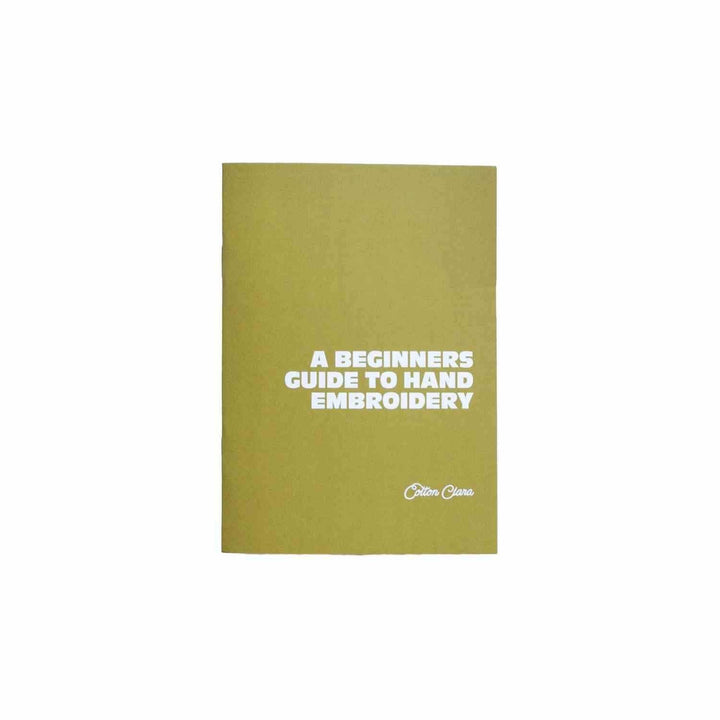 Beginner's Guide to Embroidery Booklet Cotton Clara Craft Kits & Supplies 