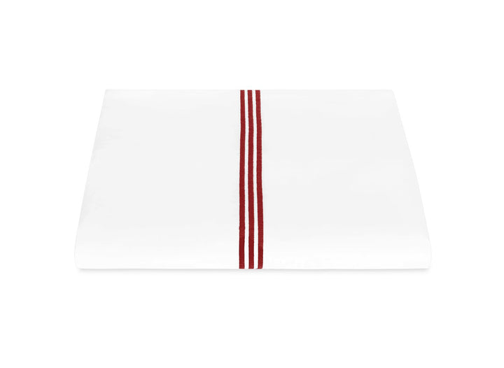 Bel Tempo King Duvet Cover Bedding Style Matouk Red 