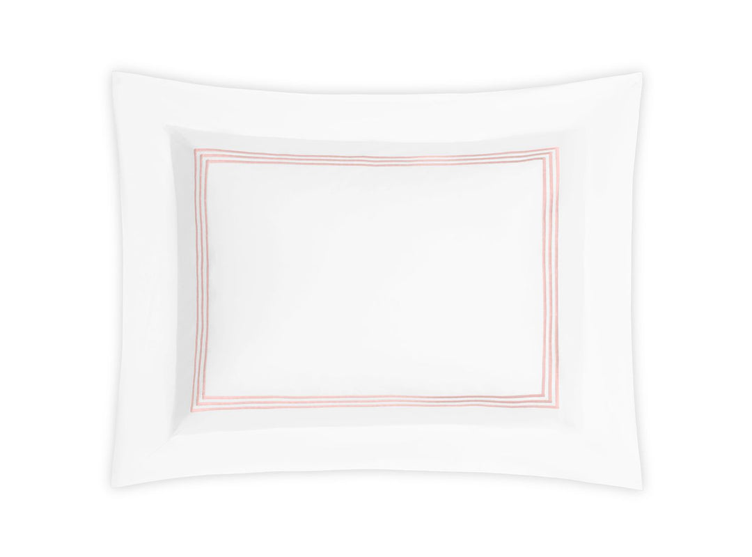 Bel Tempo King Sham Bedding Style Matouk Blush 