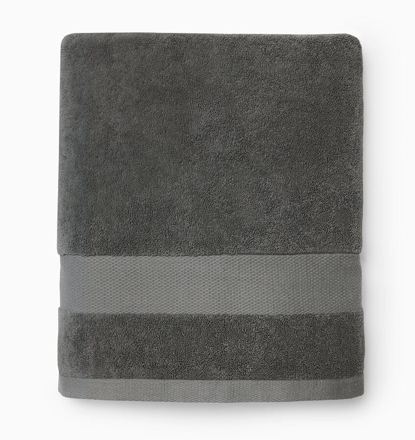 Bello Nuovo Towels Bath Linens Sferra Charcoal Bath Sheet 