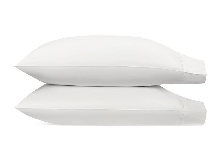 Bergamo Hemstitch Standard Pillowcases- Pair Bedding Style Matouk 