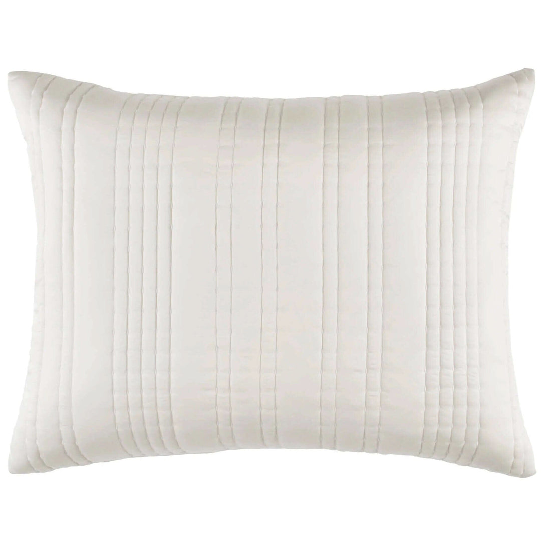 Blissful Bamboo Quilted Sham Bedding Annie Selke Standard 