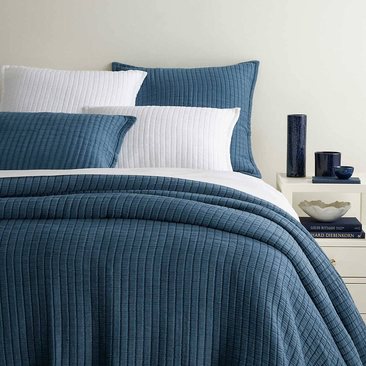 Boyfriend Twin Coverlet Bedding Style Pine Cone Hill Aegean 