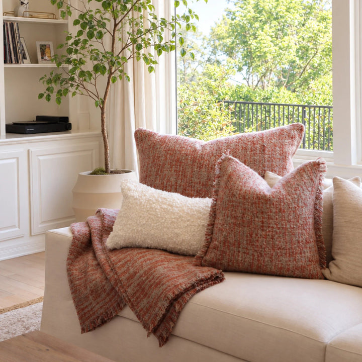 Bozeman Decorative Pillow Bedding Style Pom Pom at Home 