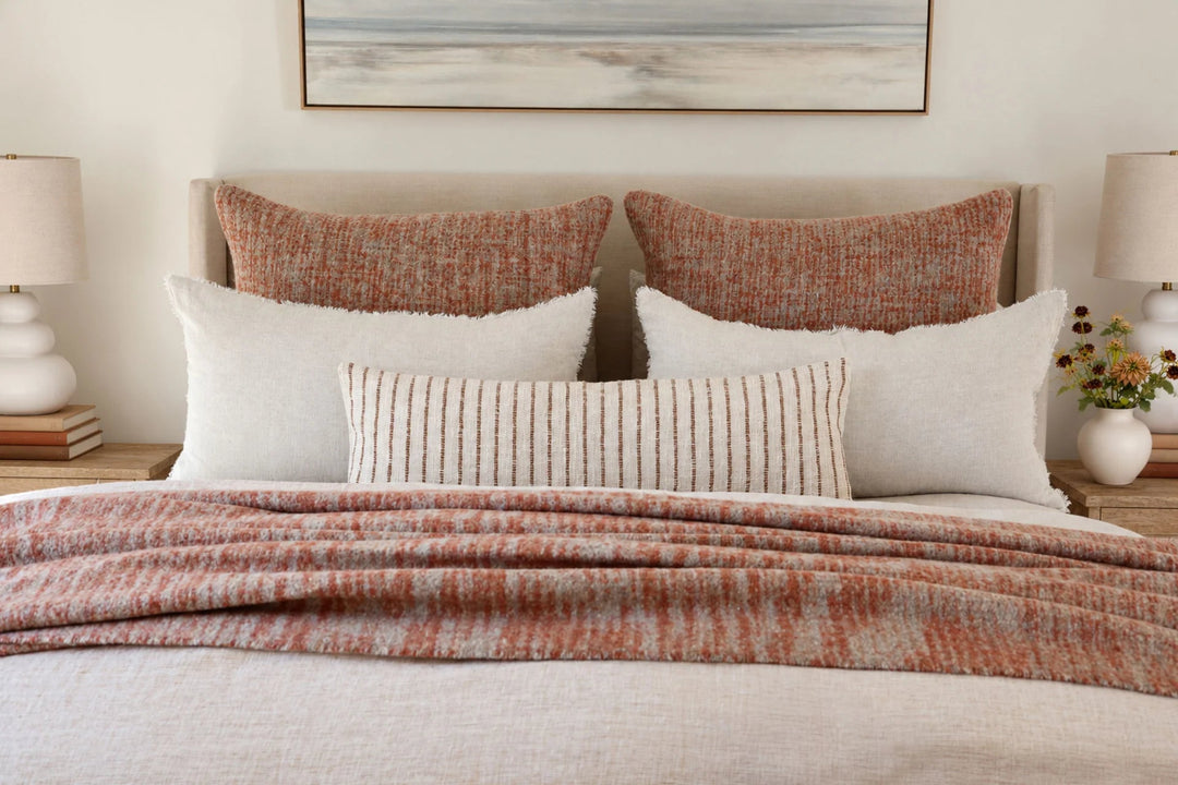 Bozeman Oversized Throw Bedding Style Pom Pom at Home 