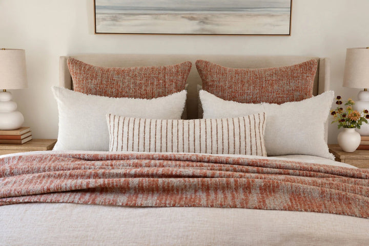 Bozeman Oversized Throw Bedding Style Pom Pom at Home 