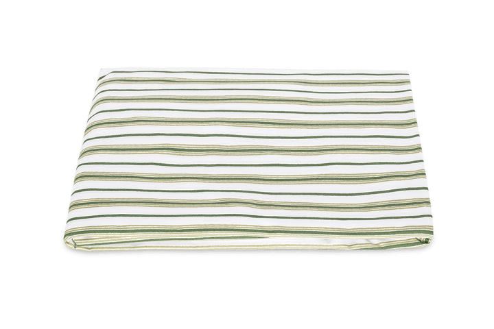 Calypso Fitted Sheet 17" Bedding Matouk Palm Queen 