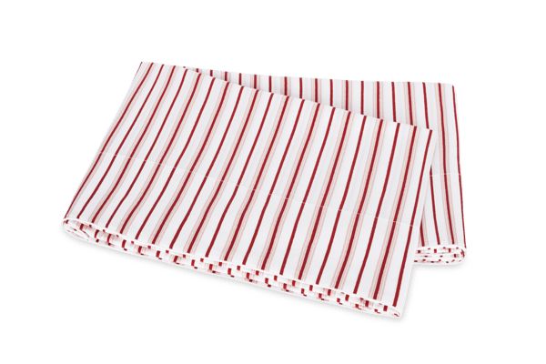 Calypso Flat Sheet Bedding Matouk Redberry Queen 