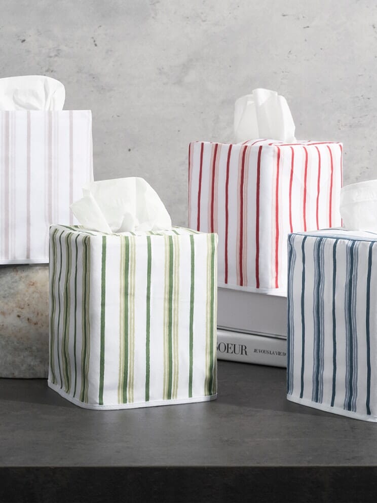 Calypso Tissue Box Cover Bath Accessories Matouk 