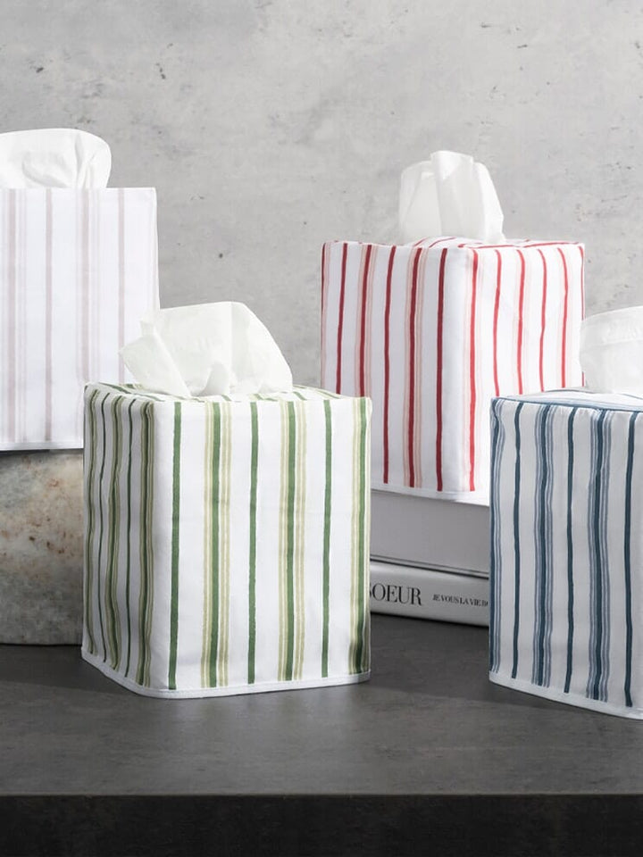 Calypso Tissue Box Cover Bath Accessories Matouk 